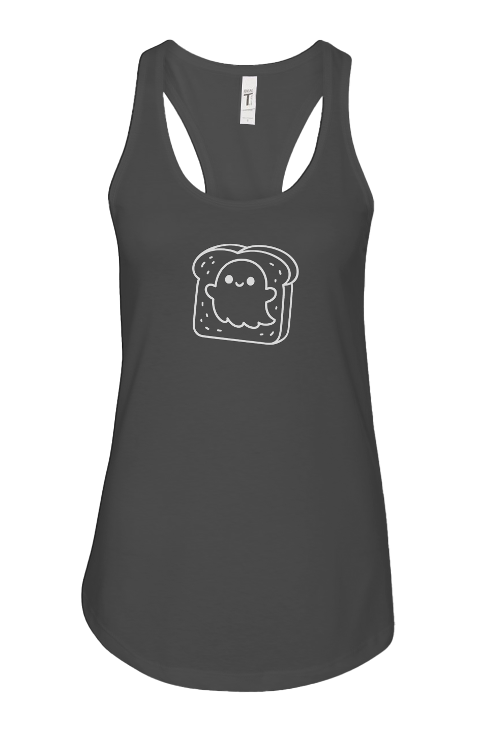 Women's Ideal Racerback Tank small logo tank_huck_