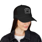 "Huck the Ghost on a Toast" 5 Panel Trucker Hat