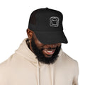 "Huck the Ghost on a Toast" 5 Panel Trucker Hat